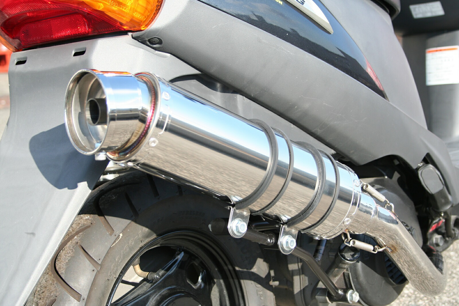 楽天市場】アドレスV125S バイクマフラー EBJ-CF4MA 2010年～2013年