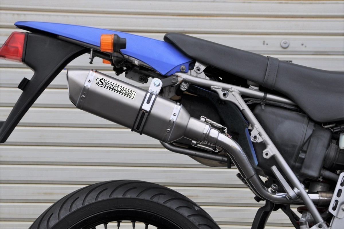 楽天市場】Dトラッカー125 KLX125 バイクマフラー ソリッド モタード