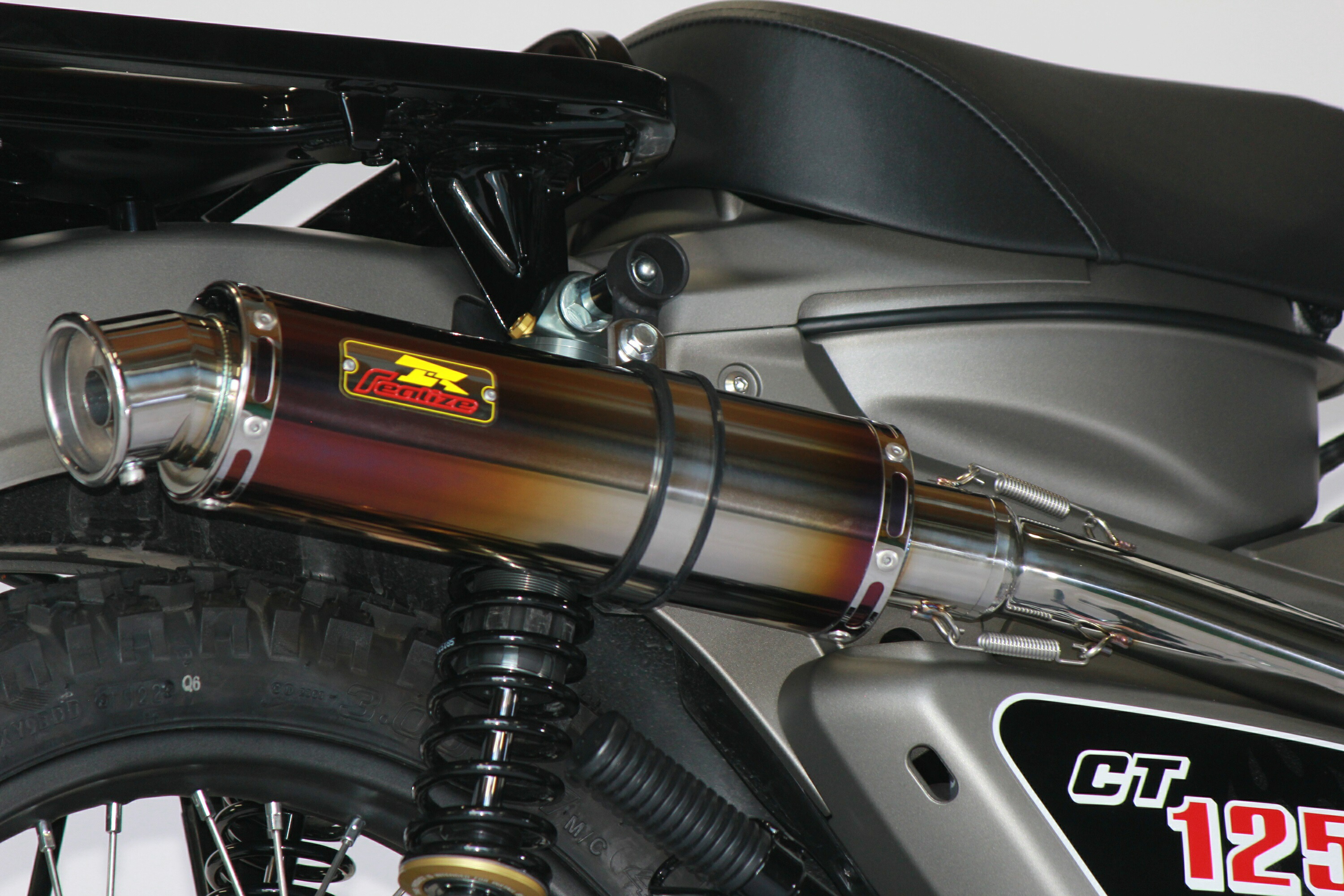 楽天市場】【最新モデル対応】 ハンターカブ バイク マフラー CT125