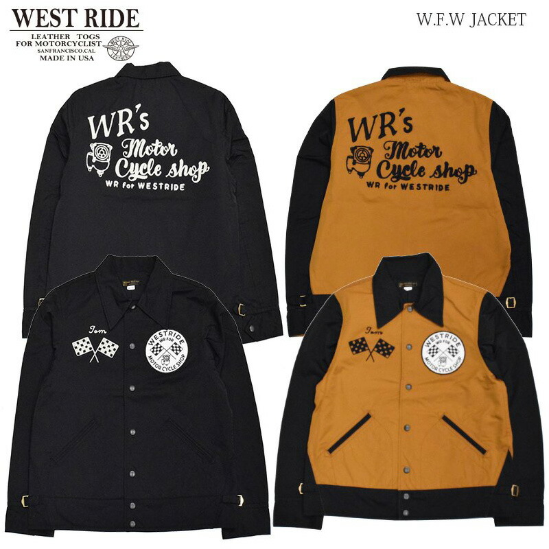 楽天市場】WEST RIDE/ウエストライド】ジャケット/W.F.W JACKET☆REAL
