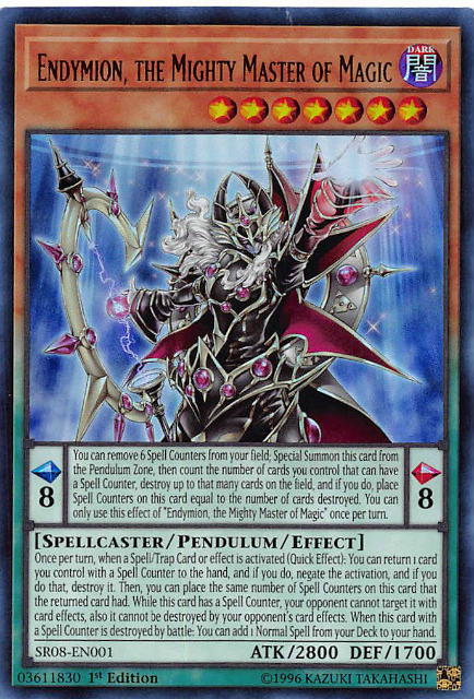 楽天市場】遊戯王 SR08-EN001 創聖魔導王 エンディミオン Endymion