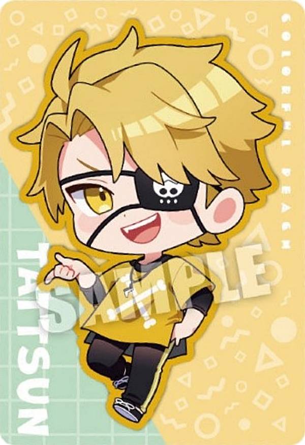 楽天市場】【No.15 たっつん (デフォルメイラストカード) 】カラフル