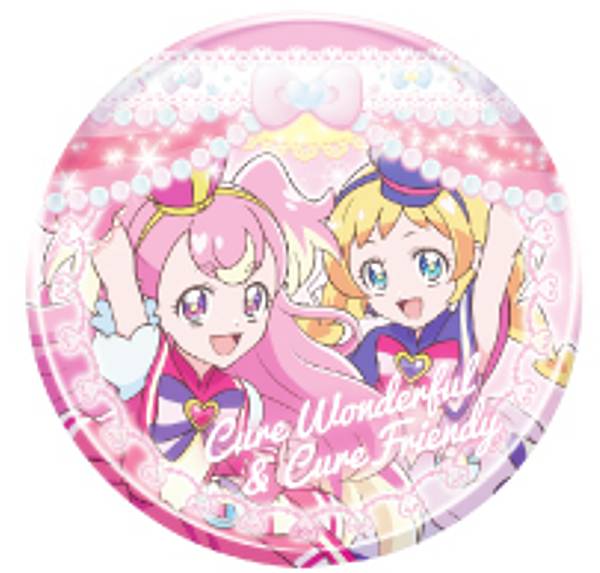 わんだふるぷりきゅあ タワレコ キュアワンダフル 缶バッジ キュア