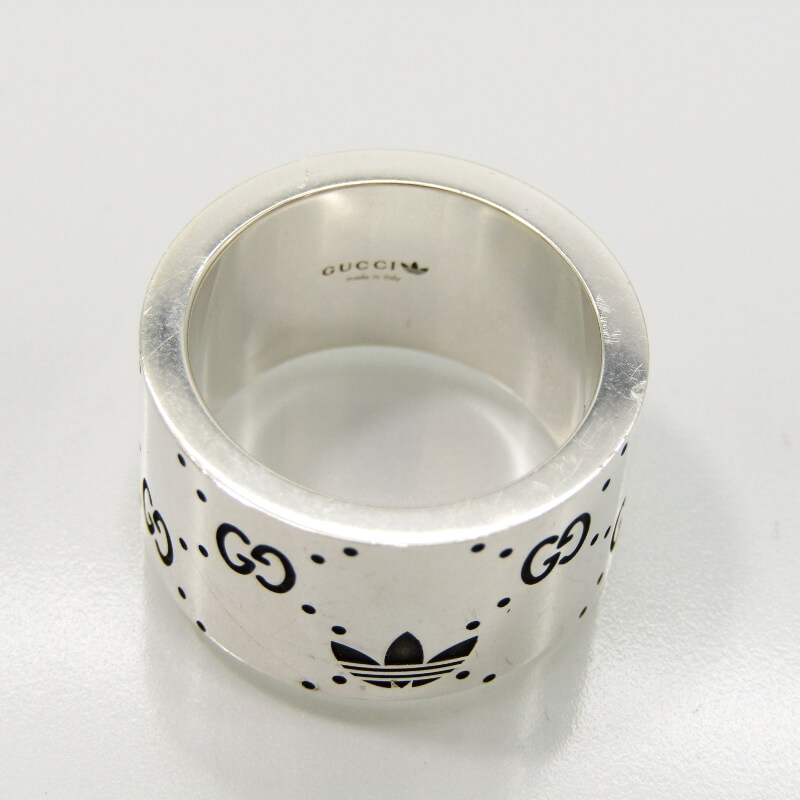 楽天市場】【中古】GUCCI × adidas グッチ アディダス リング エン