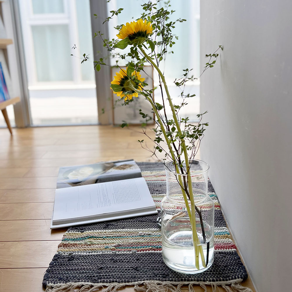 楽天市場】Horn Please リューズガラス フラワーベース 26cm ( 直径