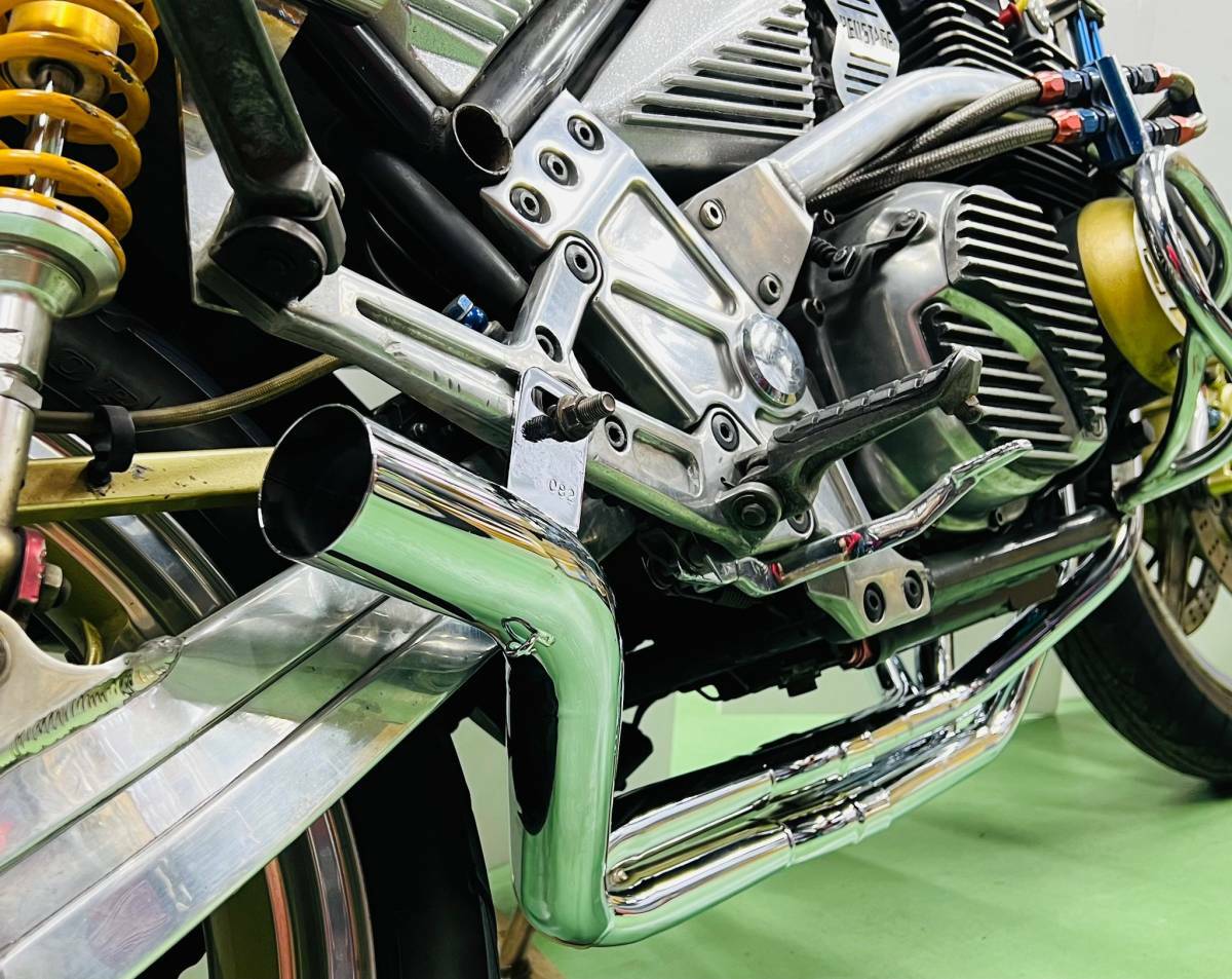 楽天市場】REDSTAGE ゼファー400 猪武者ブレット管 第二章 鉄素地