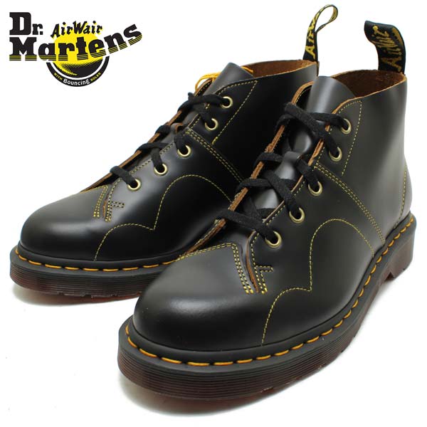 ドクターマーチン CHURCH LACE LOW BOOT BLACK 16054001 (メンズブーツ