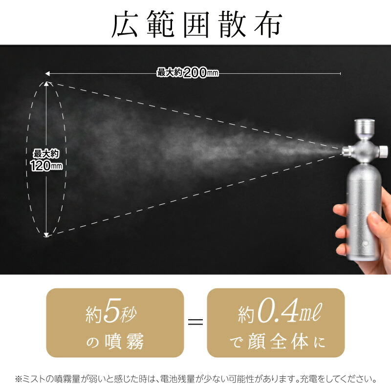 楽天市場】【期間限定8800円→1780円 在庫限り】フェイスミスト 美顔器