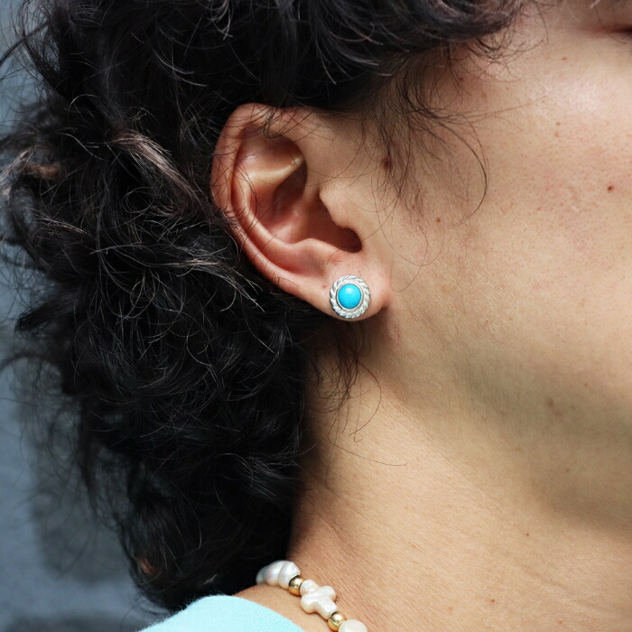 楽天市場】TADY&KING銀縄ターコイズピアス : TADY＆KING楽天市場店