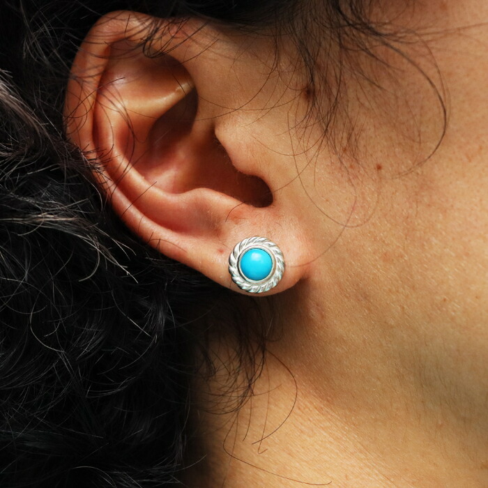 楽天市場】TADY&KING銀縄ターコイズピアス : TADY＆KING楽天市場店