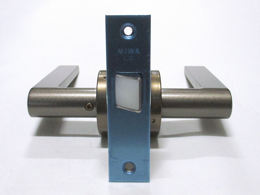 楽天市場】ミワロック21番アルミレバーハンドル ブロンズ色LO21