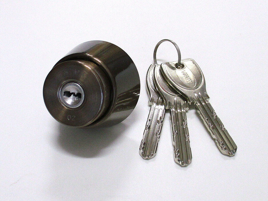 楽天市場】PR LA,DA取替用シリンダーCB色(茶色)(MCY-205 MCY205)MIWA