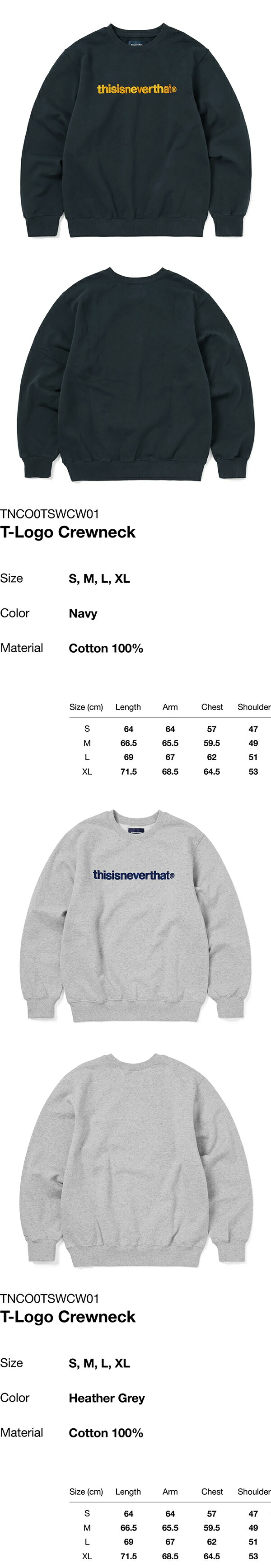 楽天市場】【韓国】thisisneverthat ディスイズネバーザット T-Logo