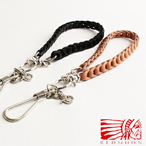 楽天市場】REDMOON レッドムーン 別注 ウォレットチェーン 革 レザー