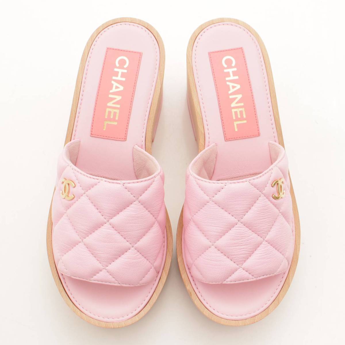 楽天市場】【シャネル】Chanel ココマーク マトラッセ サンダル