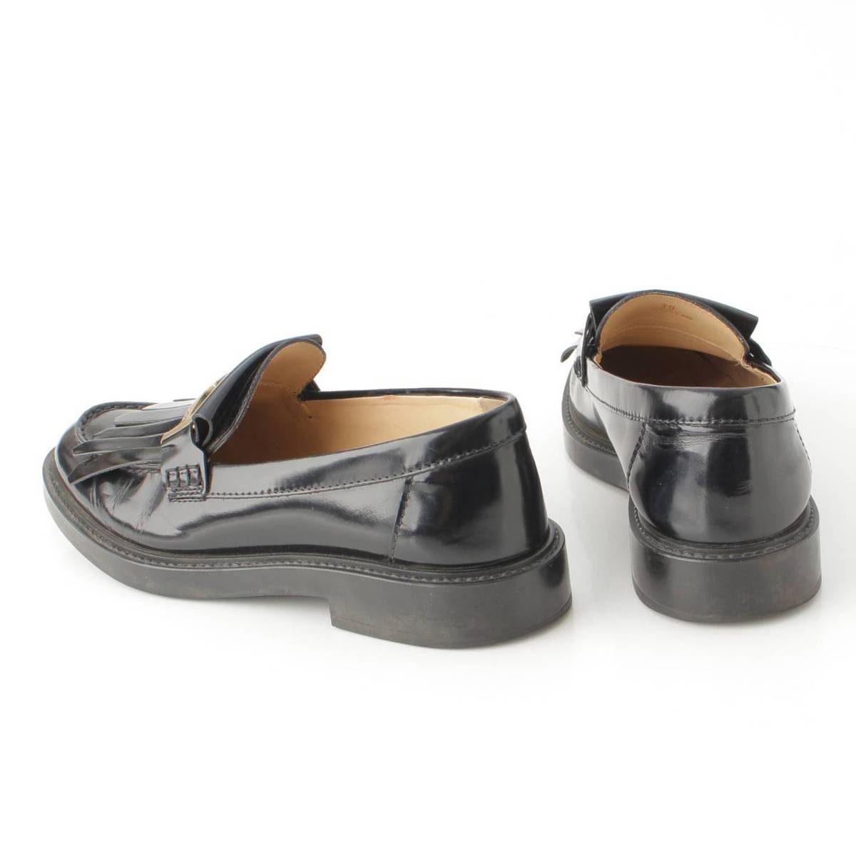 楽天市場】【トッズ】Tods ダブルT レザー タッセル ローファー