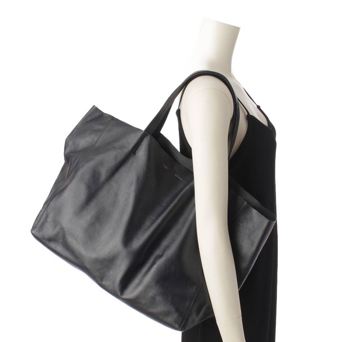 楽天市場】【セリーヌ】Celine ホリゾンタル カバ レザー トートバッグ