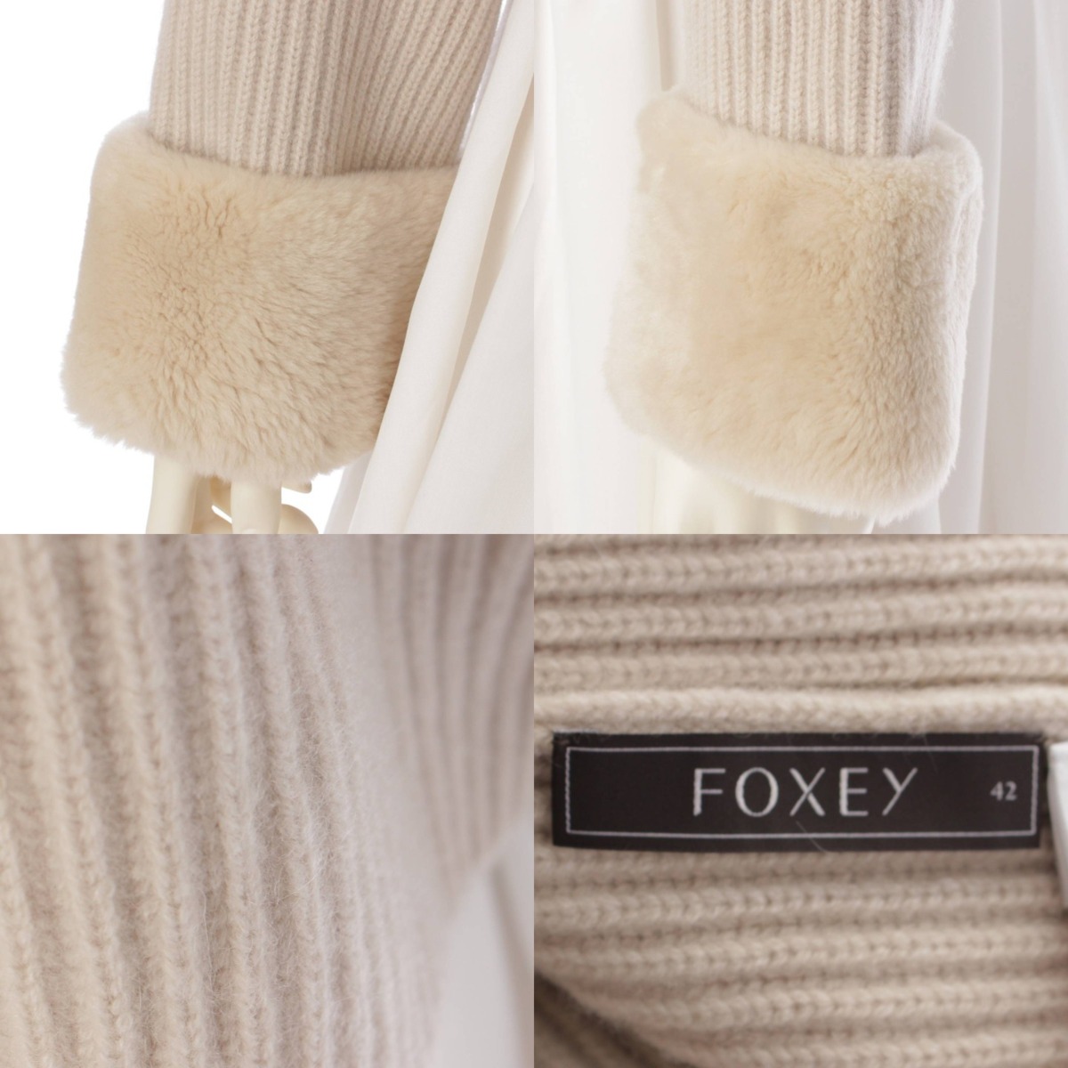 楽天市場】【フォクシー】Foxey 21年 ヌートリア カシミヤ ニット