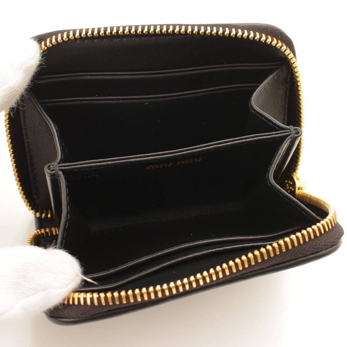 楽天市場】【ミュウミュウ】Miu Miu キルティングレザー コンパクト