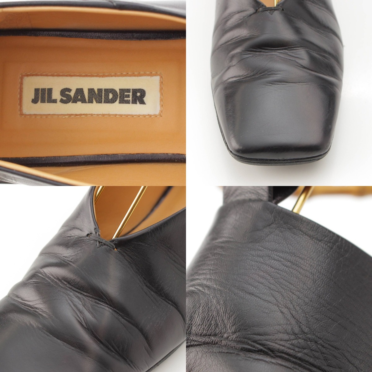楽天市場】【ジルサンダー】Jil Sander バンブー アンクル レザー