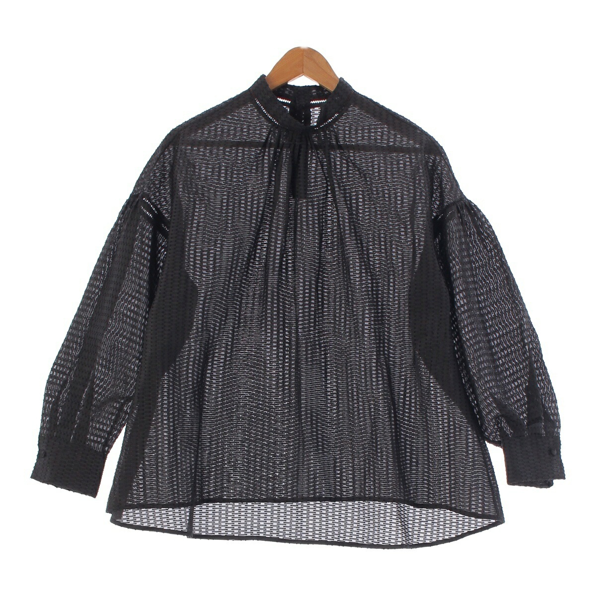 Drawer ドゥロワー シルク ブラウス ホワイト Drawer ドゥロワーシルク