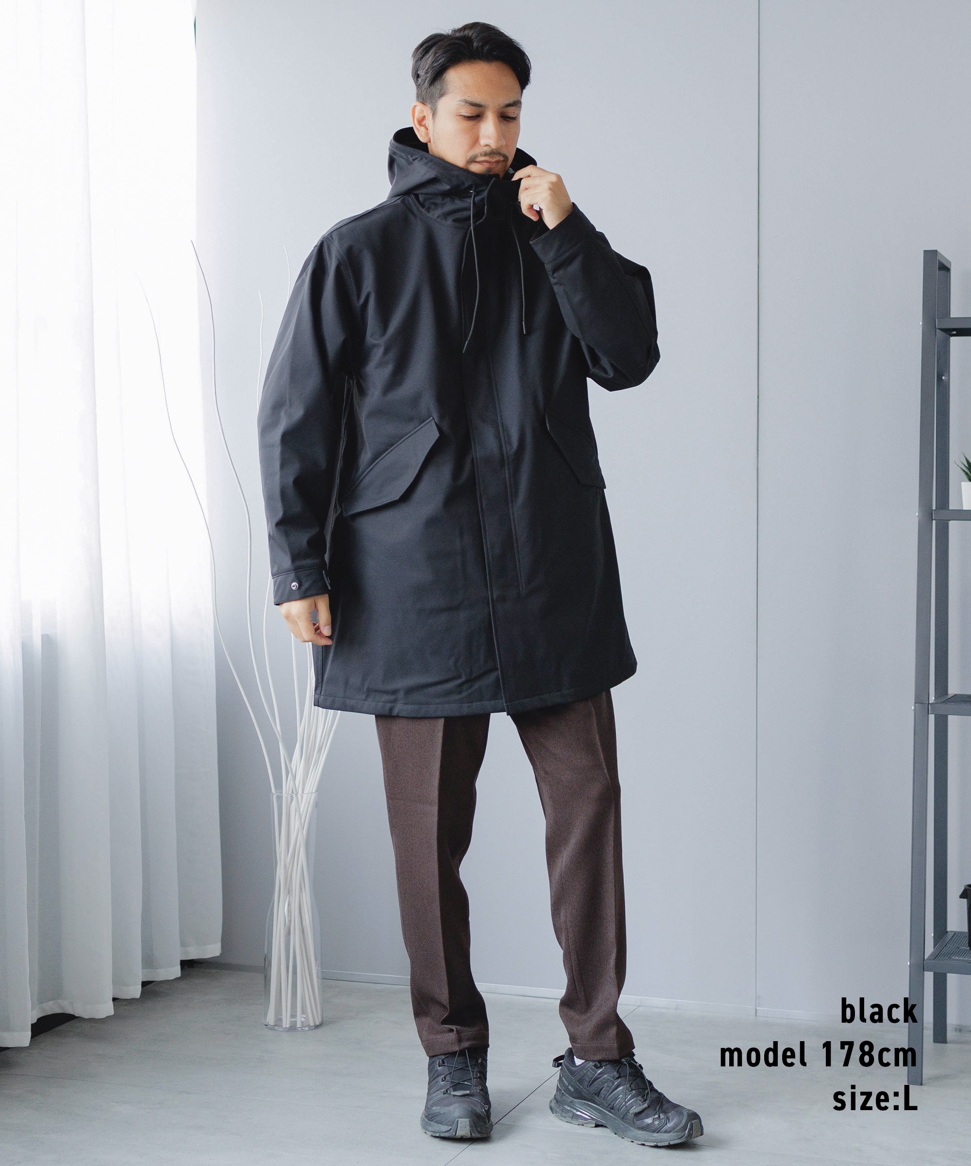 楽天市場】モッズコート メンズ ミリタリーコート ビジネス 通勤