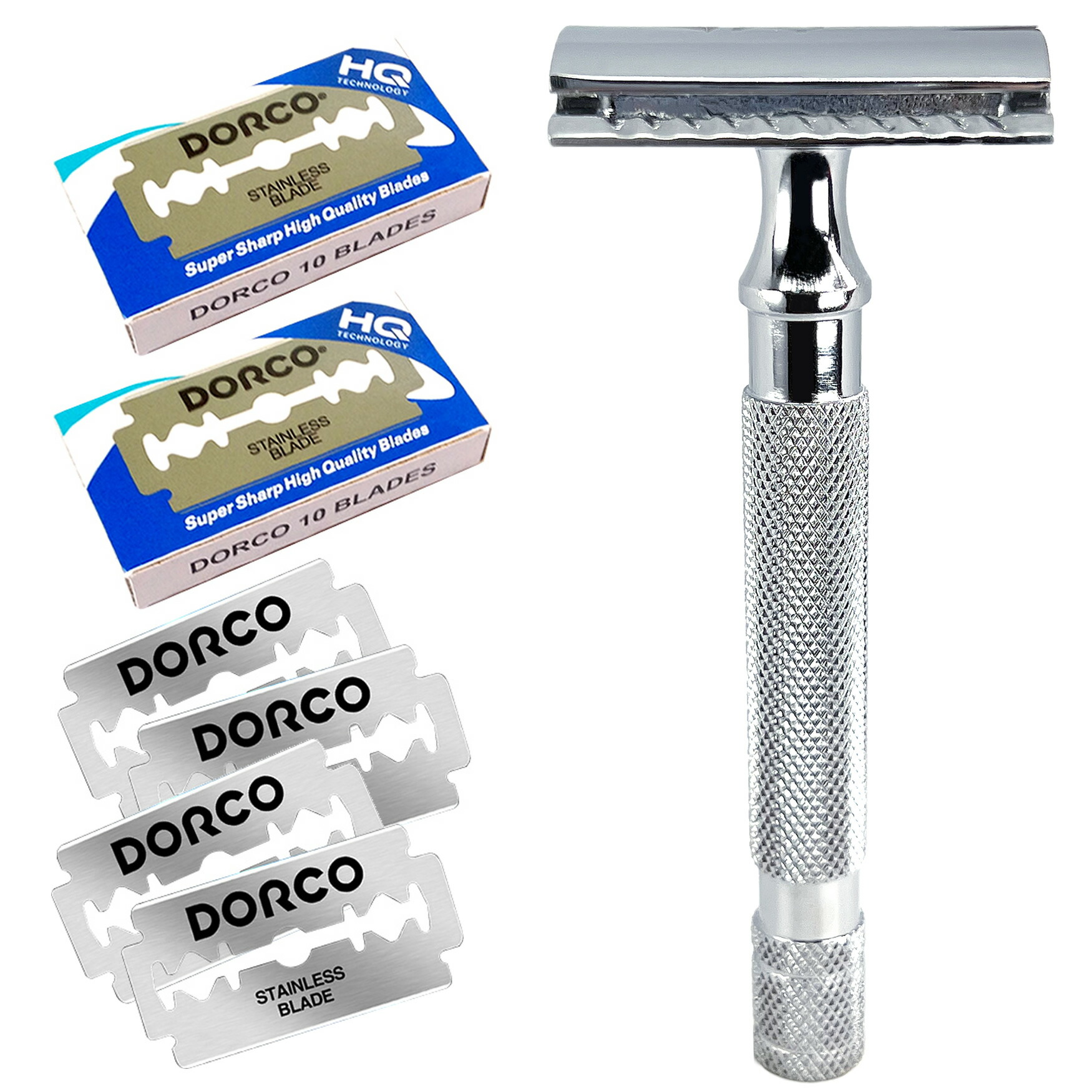 楽天市場】＼店内全品☆ポイント10倍！／【感動深剃り】両刃カミソリ W