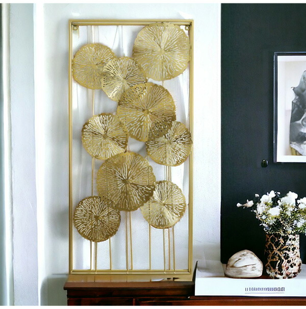 楽天市場】立体 ウォールアートパネル アンティーク調 ロータス