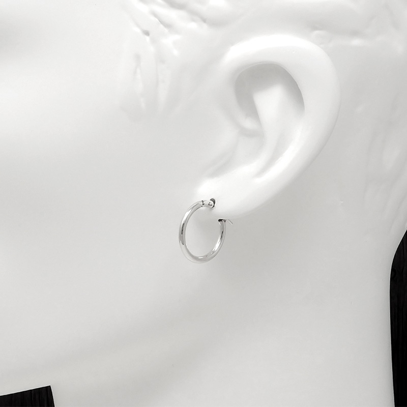 楽天市場】ビビファイ フープ ピアス Lサイズ シルバー925 VIVIFY VFP