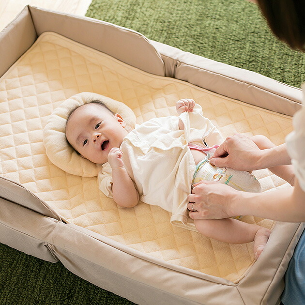 楽天市場】farska ファルスカ コンパクトベッド フィット ねんね8点