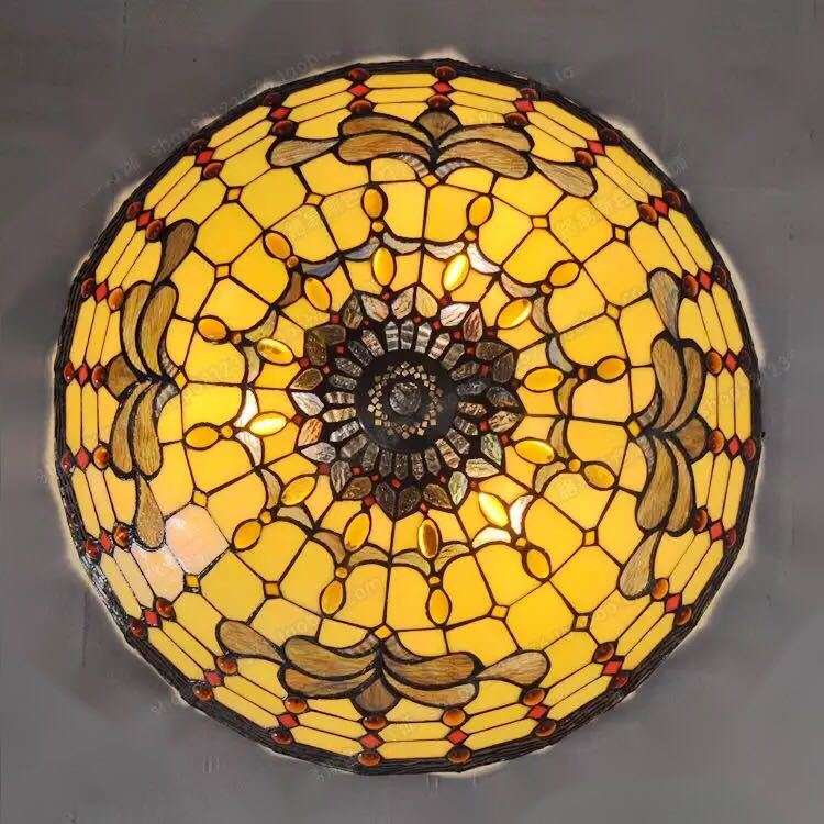 楽天市場】A042620ステンドグラス．ペンダントライト豪華天井照明