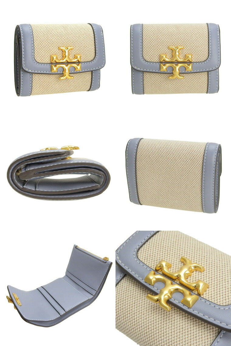 楽天市場】トリーバーチ TORY BURCH ELEANOR CANVAS COMPACT WALLET 三