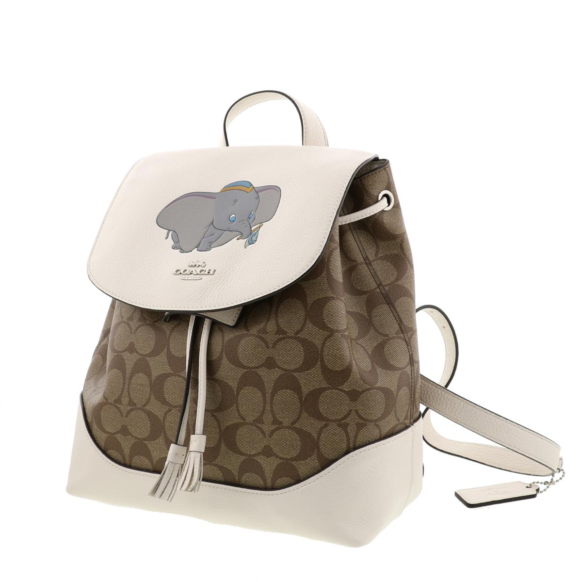 楽天市場】【中古】COACH コーチ Disney×ダンボ バックパック バッグ