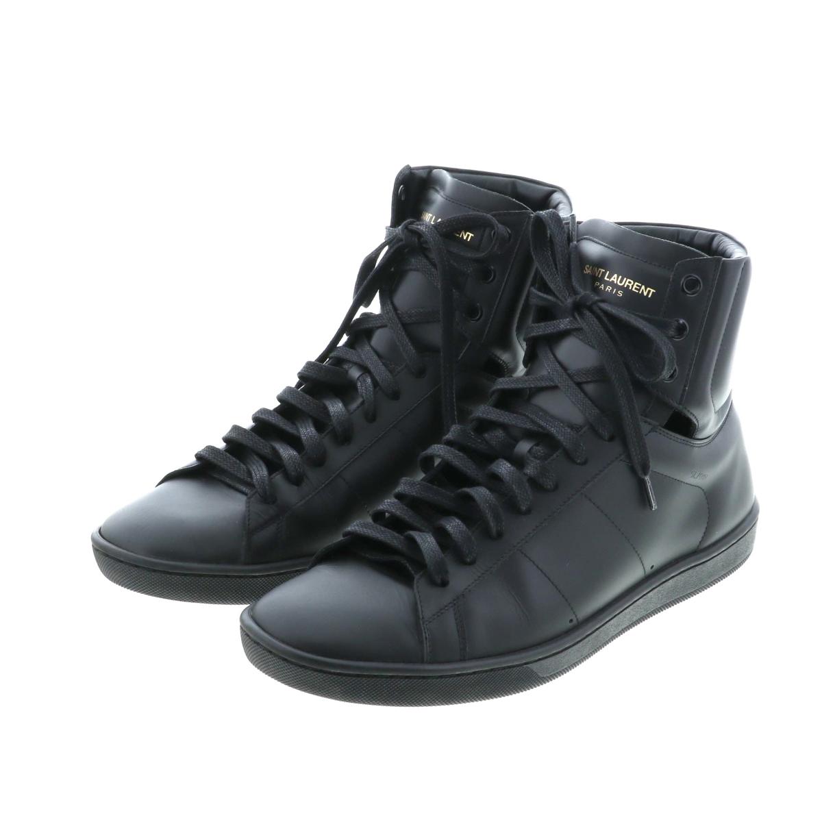 楽天市場】【中古】SAINT LAURENT PARIS （ｻﾝﾛｰﾗﾝﾊﾟﾘｽ） ﾊｲｶｯﾄ ﾚｻﾞｰ