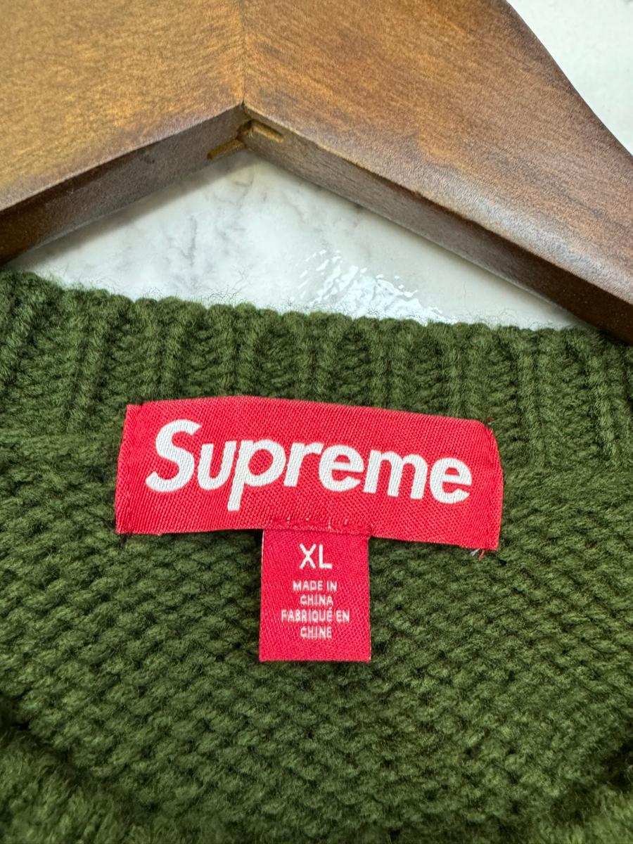 楽天市場】【中古】 SUPREME （ｼｭﾌﾟﾘｰﾑ） 24SS Stars Sweater Green