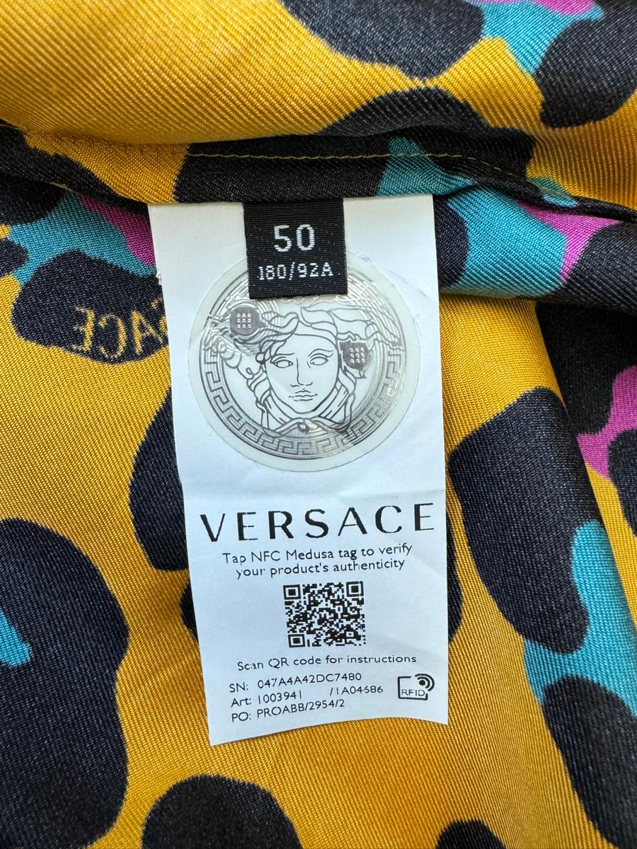 楽天市場】【中古】 VERSACE （ヴェルサーチ） 22AW レオパード ヒョウ