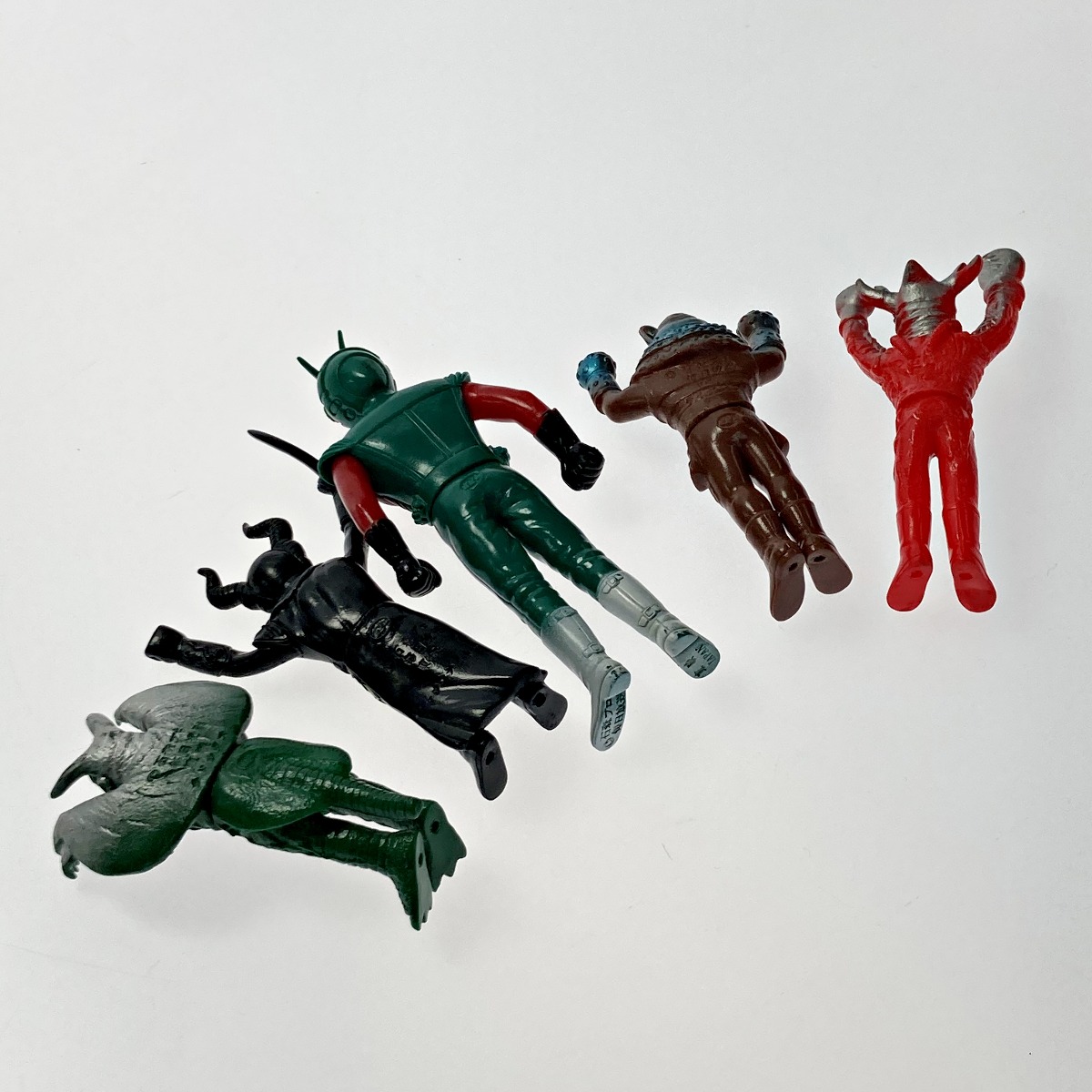 楽天市場】【中古】 ポピー 仮面ライダー ソフビ 5体セット 当時物