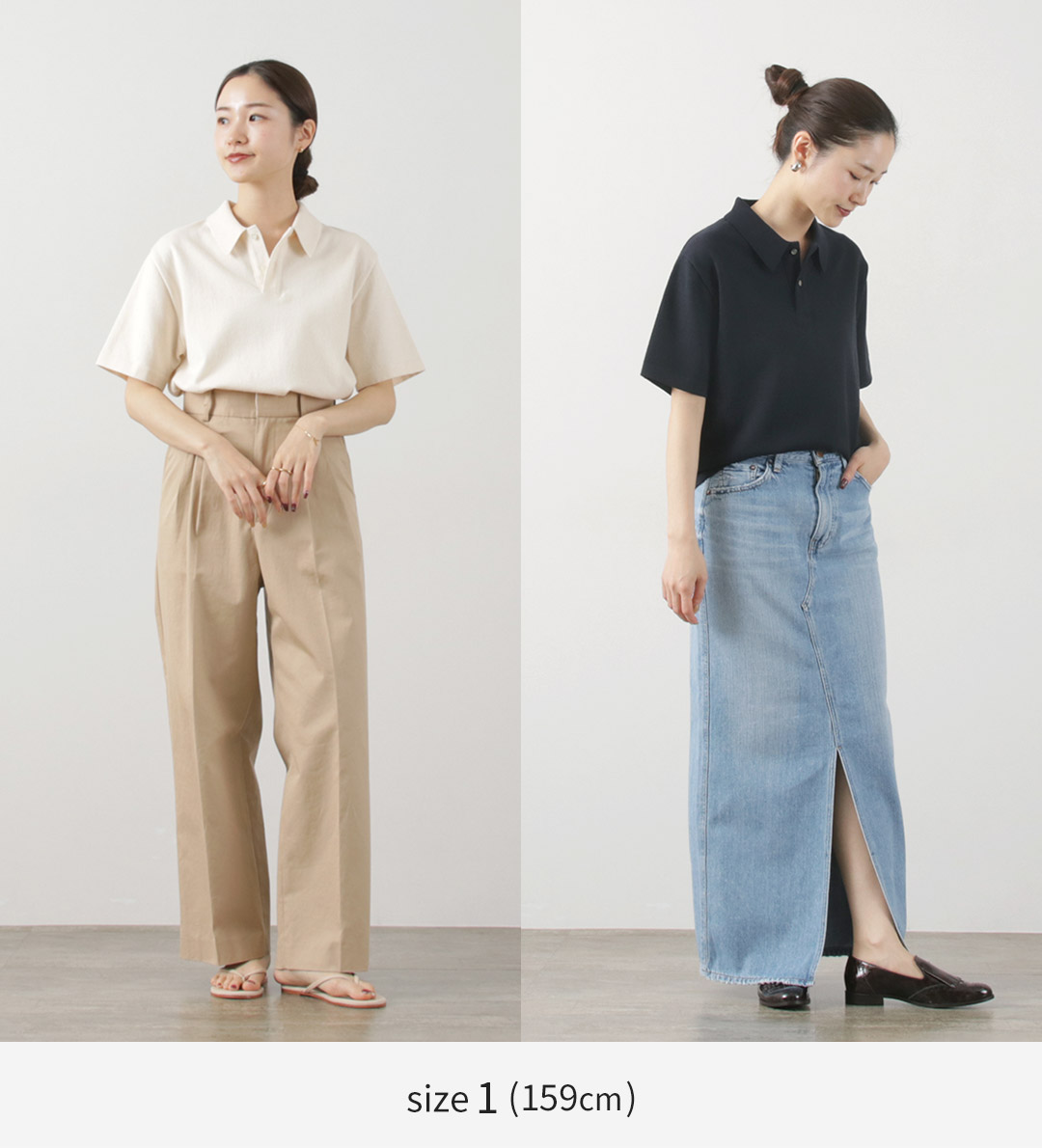 CTHY シティ ウールモヘアニットポロ エクリュホワイト M 1回着用 CTHY