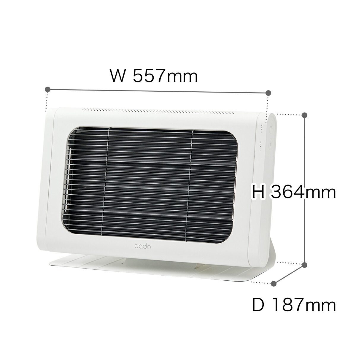 楽天市場】【選べる特典付き】cado パネルヒーター コンパクト 遠