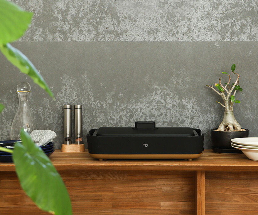 楽天市場】象印 スタン ホットプレート【特典付き】レシピ付き 大型 深