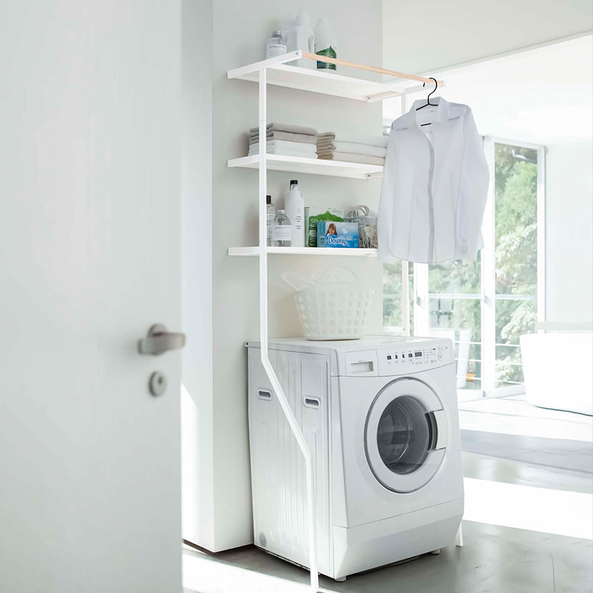 楽天市場】［ 立て掛けランドリーシェルフ タワー ］山崎実業 tower