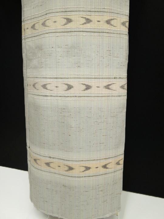 楽天市場】訪問着 正絹 未仕立て 渡源織物ぜんまい紬訪問着/単衣にも