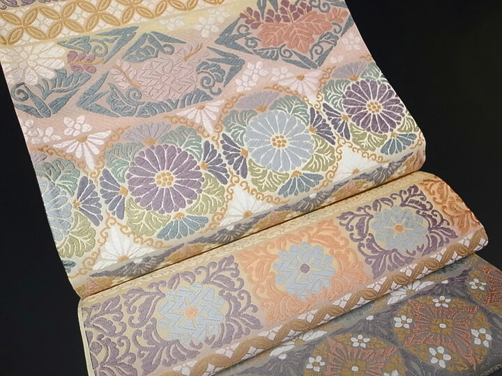 楽天市場】袋帯 未仕立て 正絹 西陣織 唐織 結婚式 入学式 卒業式 華紋