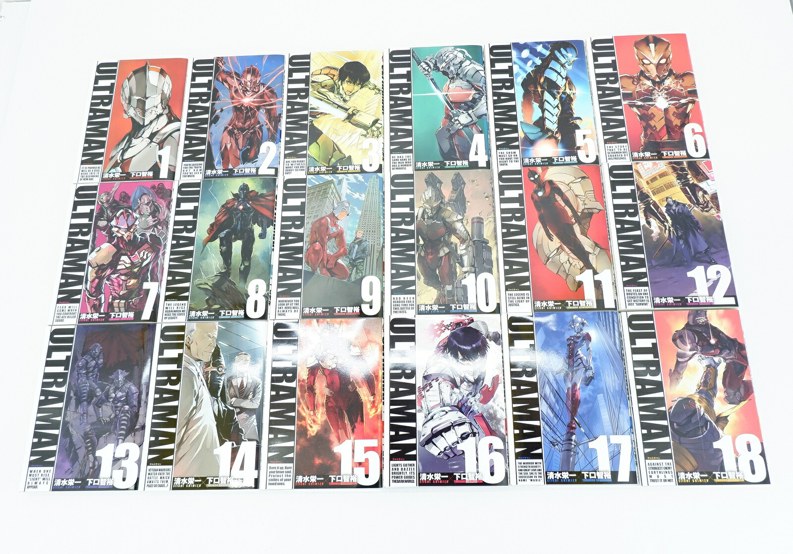 楽天市場】ULTRAMAN ウルトラマン 1巻～18巻 セット （以下続刊） 全巻