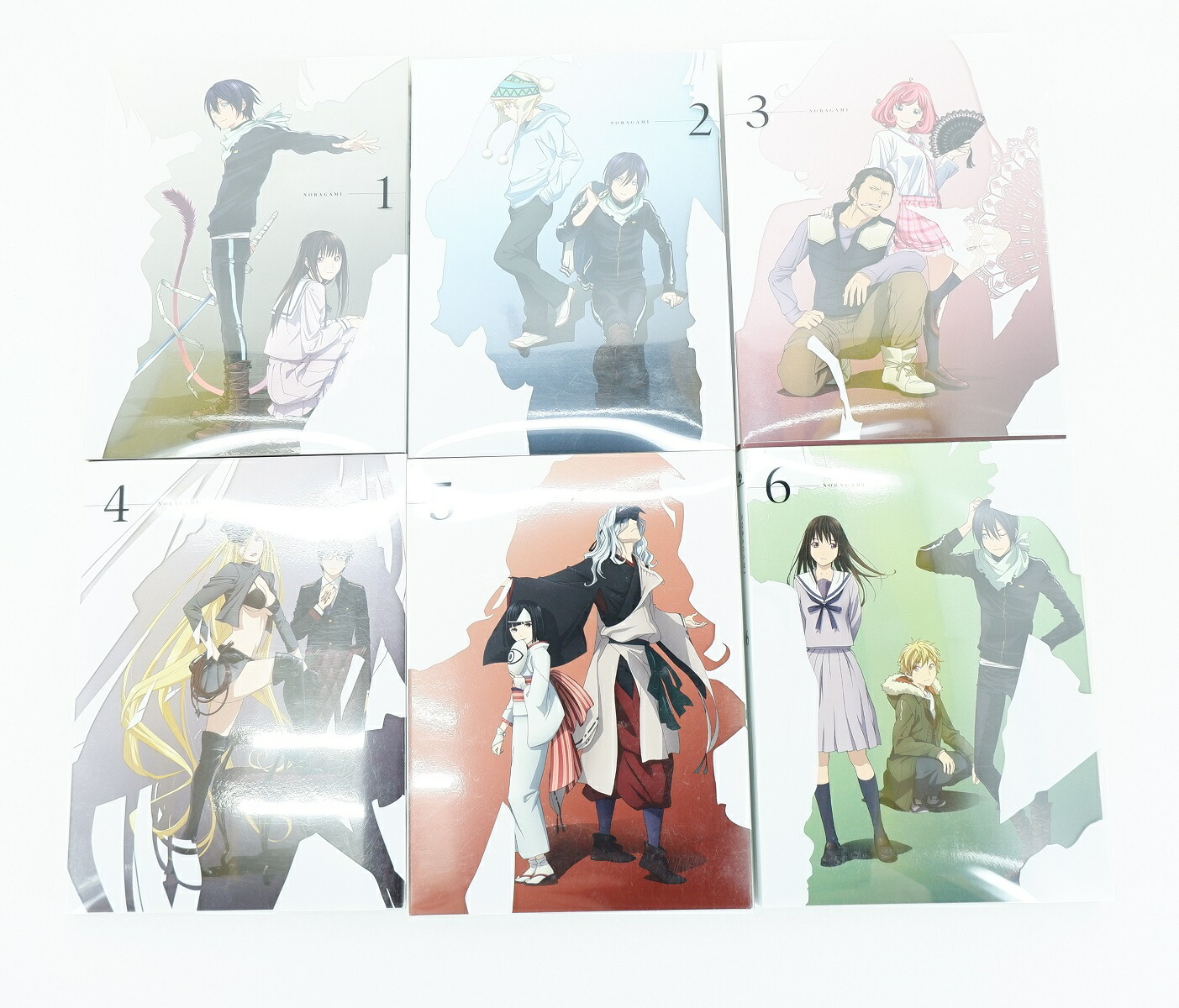 楽天市場】ノラガミ 1巻～6巻 セット 全巻 収納BOX付き 【DVD】 : 浪漫