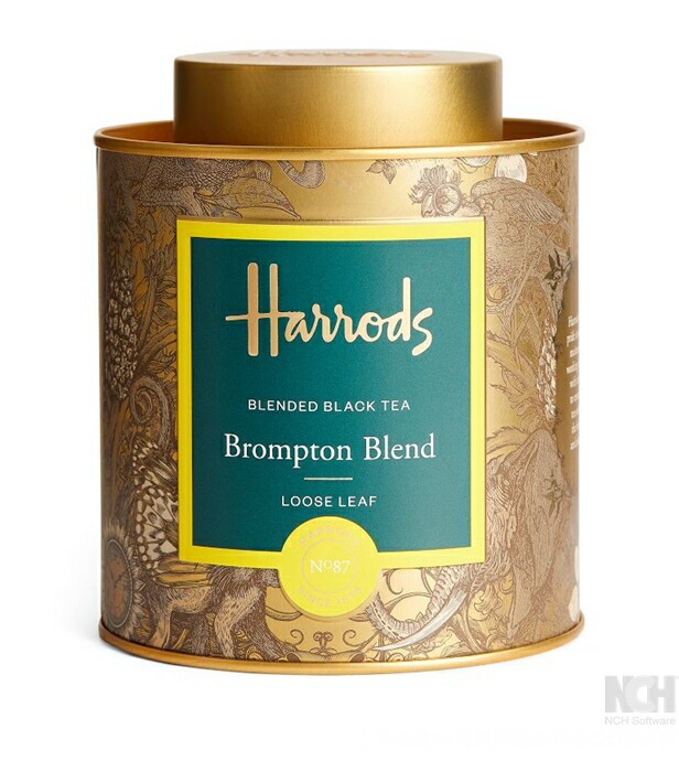 楽天市場】[125g x 1缶] HARRODS No.87 Brompton Blend Loose Leaf Tea