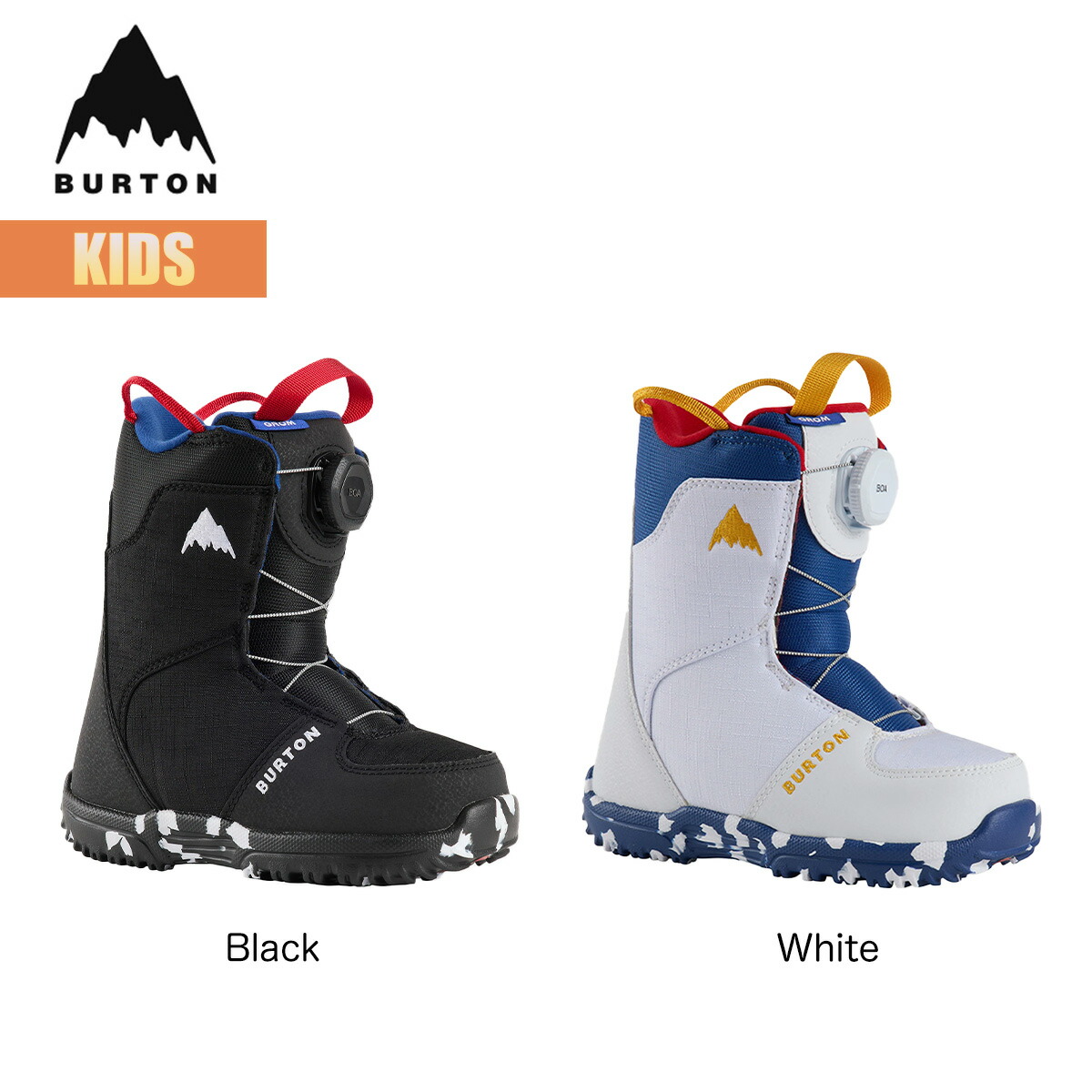 楽天市場】バートン スノーボードブーツ キッズ 25-26 Burton グロム
