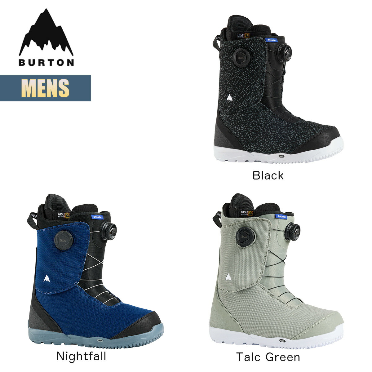 楽天市場】バートン スノーボードブーツ メンズ 25-26 Burton スワス