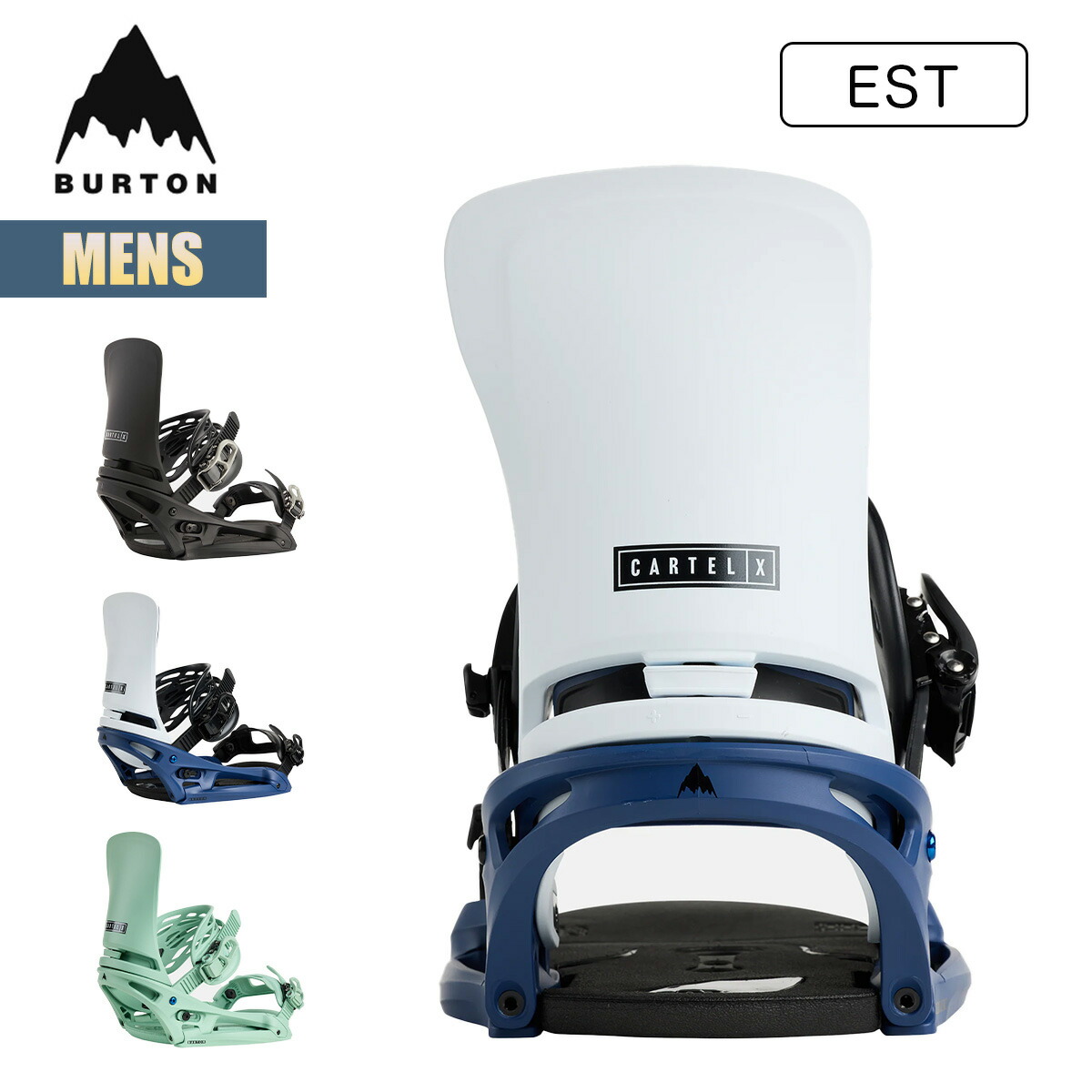 楽天市場】バートン ビンディング メンズ 25-26 Burton カーテル X EST