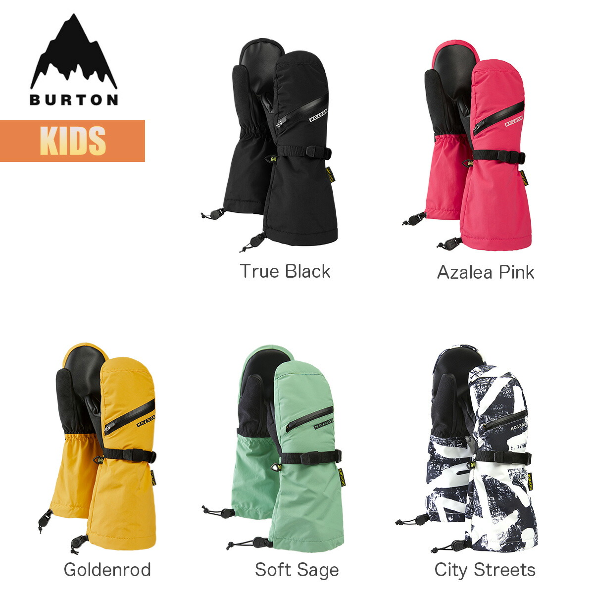 楽天市場】バートン グローブ キッズ 25-26 Burton ベント ミトン
